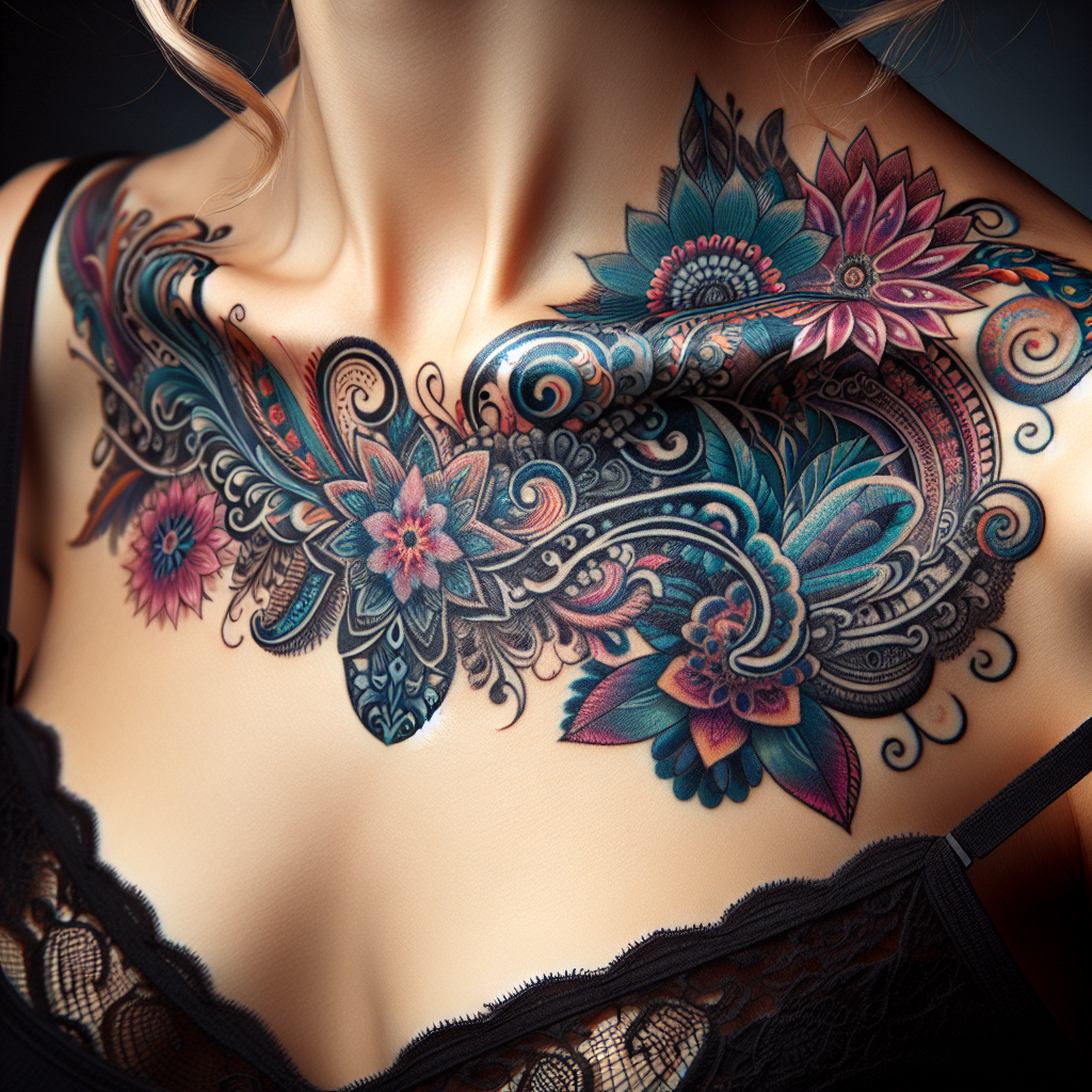 Тату на декольте: Искусство, Символизм и Современные Тренды