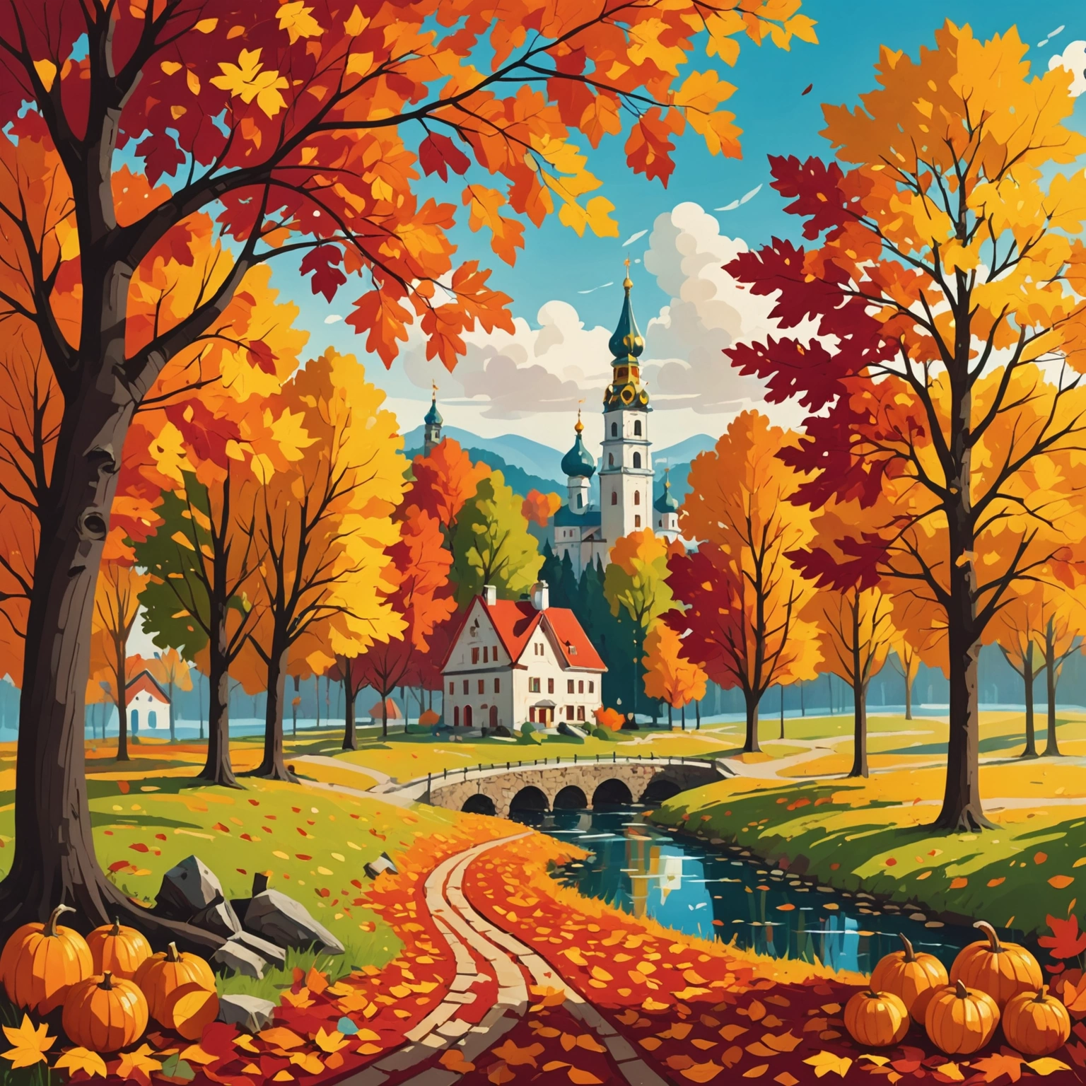 Как написать яркое сочинение об осени для школьников: идеи и примеры