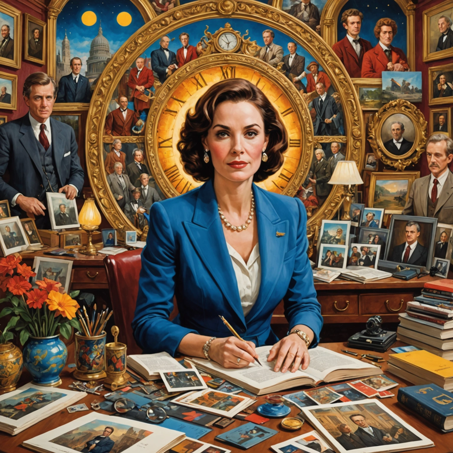 Погружение в мир искусства: от символизма древо жизни до портретов знаменитостей