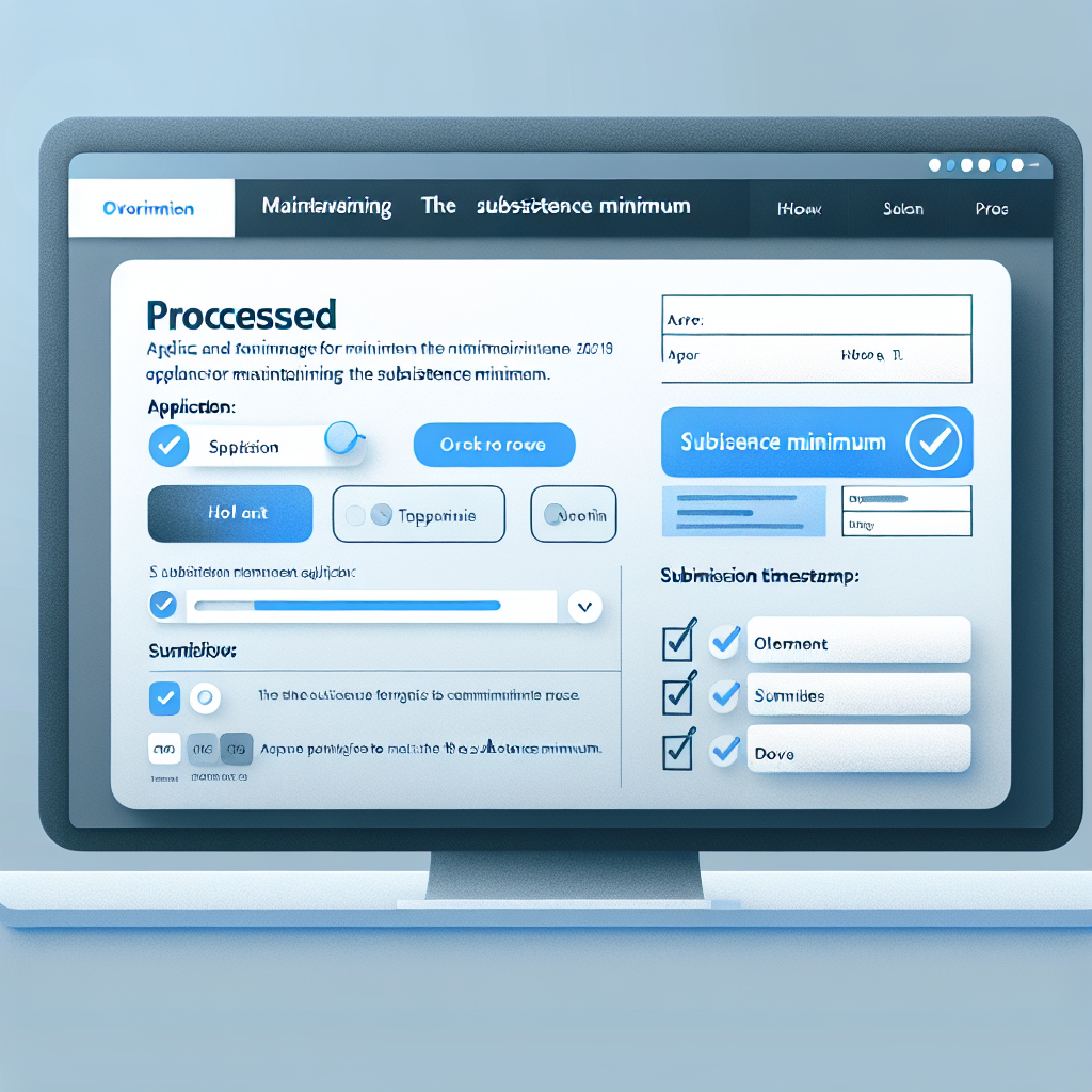 Пошаговая Инструкция: Как Подать Заявление о Сохранении Прожиточного Минимума через Госуслуги
