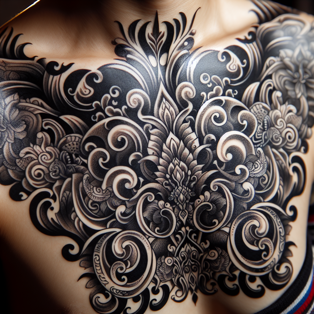 Тату на декольте: Искусство, Символизм и Современные Тренды