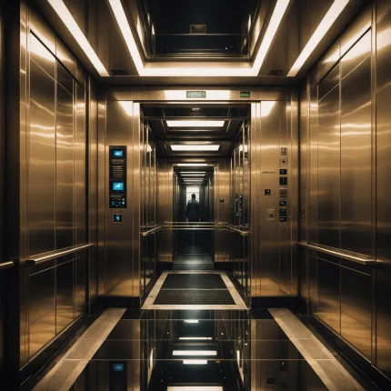 Игра в лифте: уникальный взгляд на игровой процесс и фотосъемку через зеркало