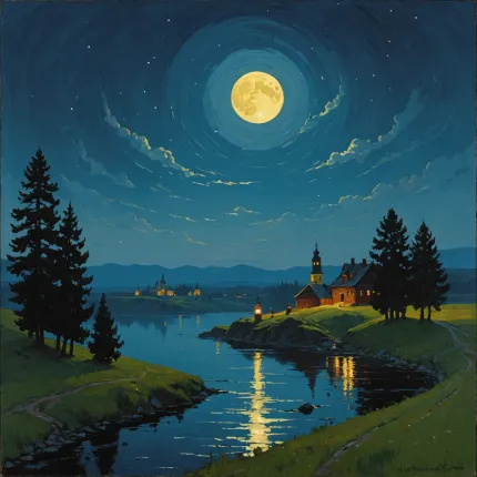 Куинджи и его шедевр «Украинская ночь»: глубина живописи и смысл картины