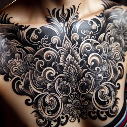 Тату на декольте: Искусство, Символизм и Современные Тренды